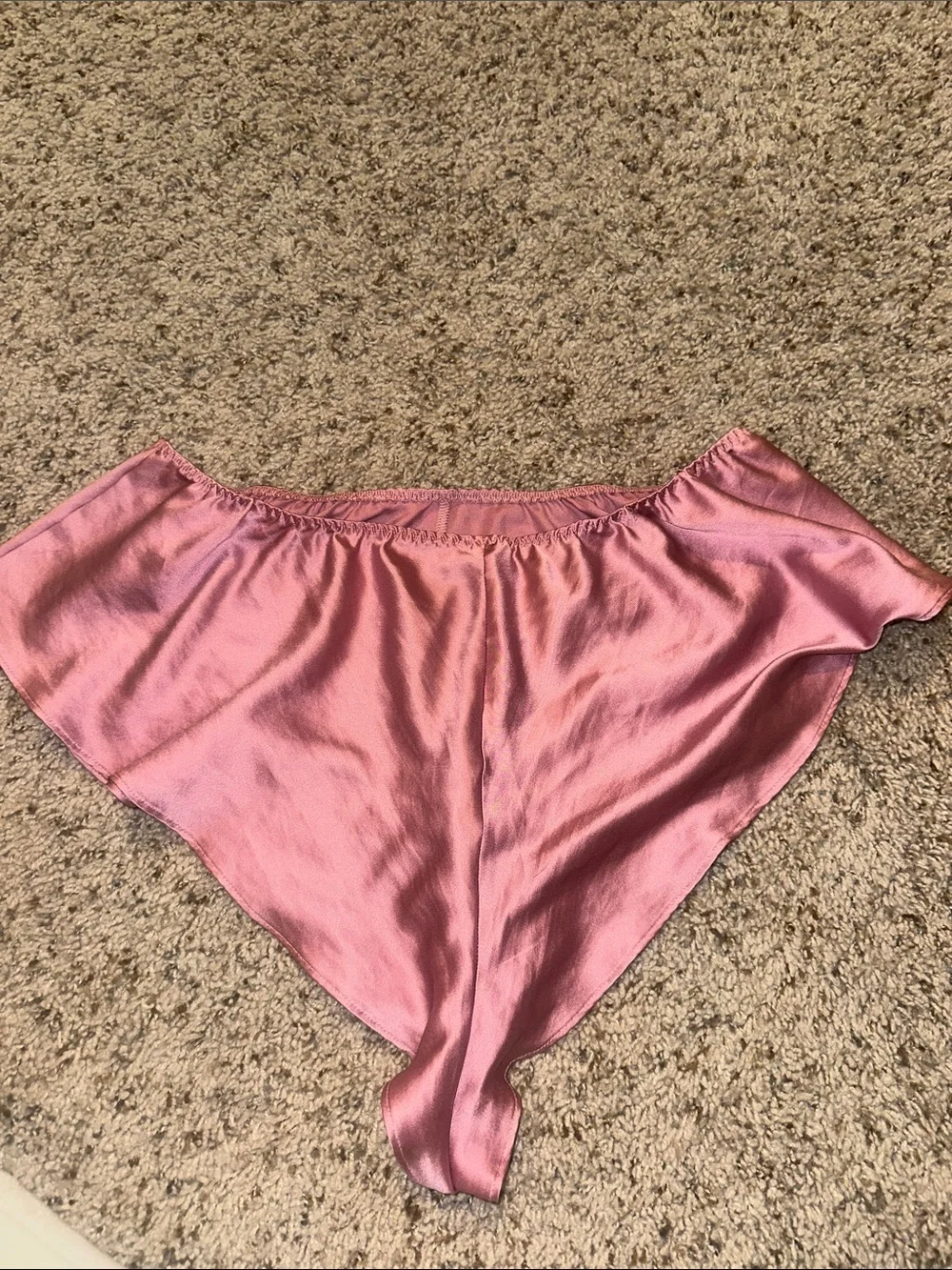 Victoria's Secret Satin Cami & Shorts Set - Dusty Rose